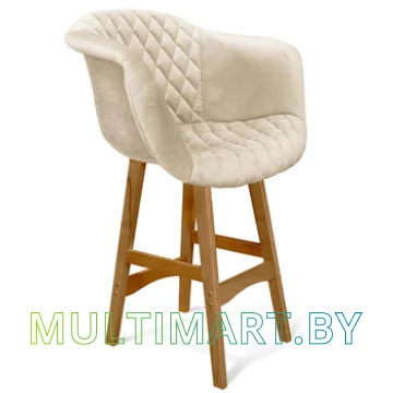 Стул Sheffilton SHT-ST31-C2/S65-1 (кремовый/светлый орех)